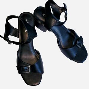 Unworn Chunky Women's Black Sandals Size 9